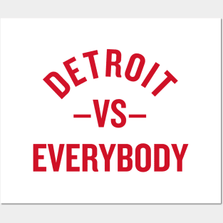 Detroit vs. Everyone! Posters and Art